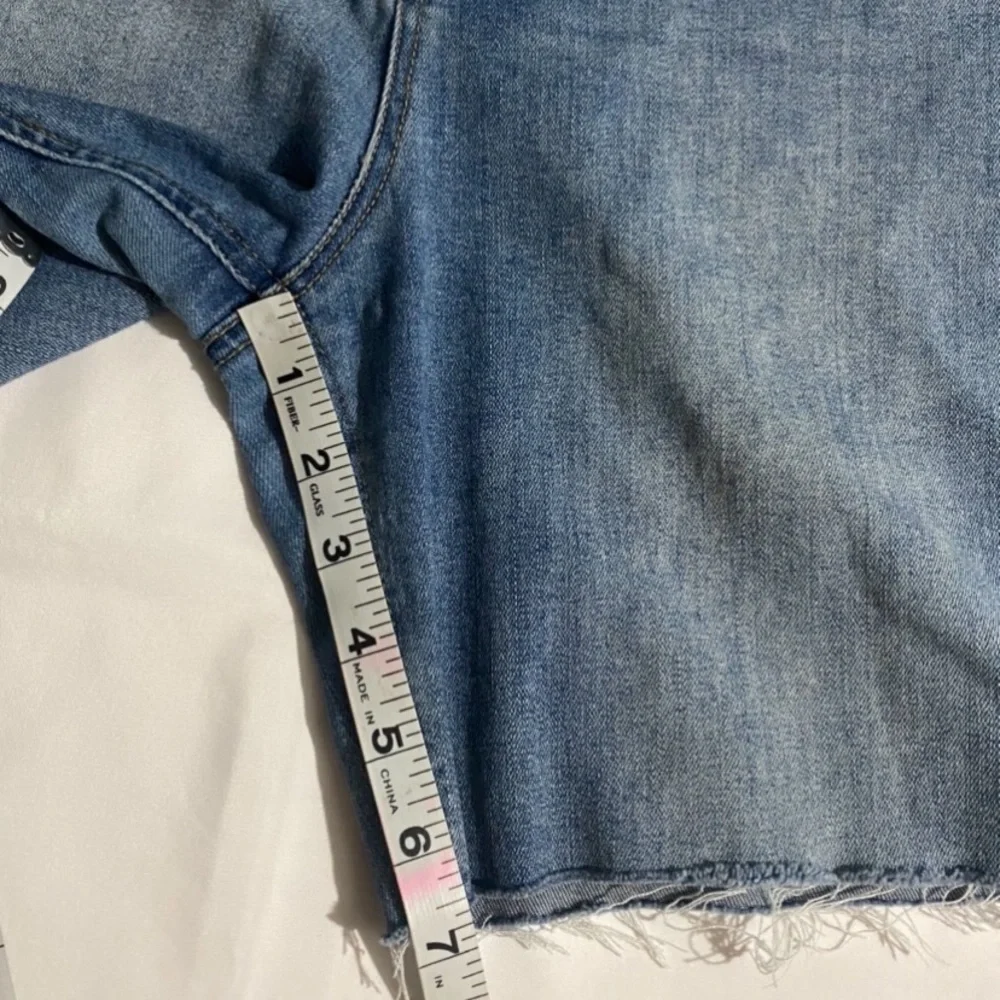 Dickies High Rise Cut-Off Jean Shorts